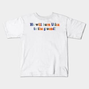 The Office Utica quote Kids T-Shirt